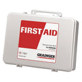 First Aid Kit and Housing, Plastic 200 Components, 75 People Served