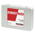 First Aid Kit and Housing, Metal 264 Components, 50 People Served