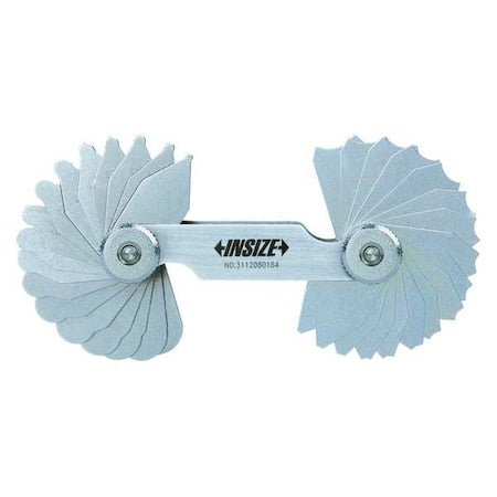 Radius Gage, Range 1/32 to 1/4"