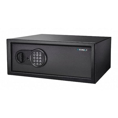 Security Safe, 1.2 cu ft, 30.8 lb, Not Rated Fire Rating