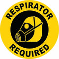 Anti-Slip Floor Sign, 17 in H, 17 in W, Vinyl, Circle, English, FS-17-319