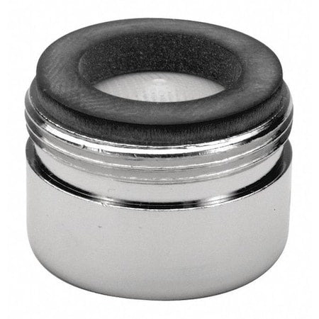 1.5 gpm Aerator, 13/16"-27 Thread Size, Chrome, Brass
