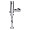 Urinal Automatic Flush Valve, 1 gpf gpf, Polished Chrome, 1 1/4 in, 1 1/4 in Spud Coupling