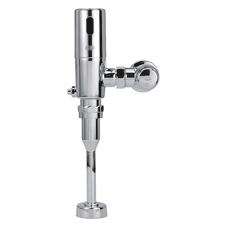Urinal Automatic Flush Valve, 1 gpf gpf, Polished Chrome, 1 1/4 in, 1 1/4 in Spud Coupling
