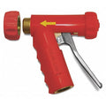 Spray Nozzle, Red, Brass/SS, 5-1/4" L