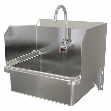 Hands-Free Sink,20""x17.5""x16.5"",Silver