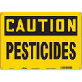 Safety Sign, 10 in Height, 14 in Width, Aluminum, Horizontal Rectangle, English, 470N95