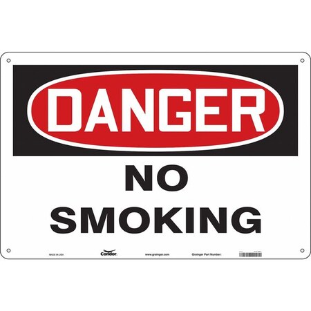 Safety Sign, 24 in H, 36 in W, Vinyl, Horizontal Rectangle, English, 474N95