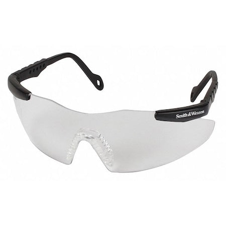 Magnum 3G, Safety Glasses, Anti-Fog, Clear Lens, Black Frame, Frameless