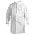 Kimtech A7 Lab Coat, SMS, Snaps Closure, White, L, 30 PK