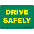 Traffic Sign, 5 in H, 7 in W, Polyethylene, Horizontal Rectangle, English, 477N24