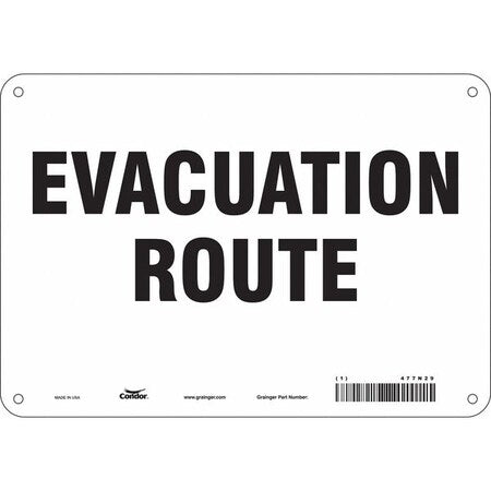 Traffic Sign, 7 in Height, 10 in Width, Aluminum, Vertical Rectangle, English