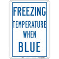 Traffic Sign, 18 in H, 12 in W, Aluminum, Vertical Rectangle, English, 477N57
