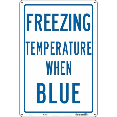 Traffic Sign, 18 in H, 12 in W, Polyethylene, Vertical Rectangle, English, 477N60