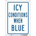 Traffic Sign, 10 in H, 7 in W, Aluminum, Horizontal Rectangle, English, 477N64