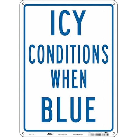 Traffic Sign, 14 in H, 10 in W, Aluminum, Vertical Rectangle, English, 477N65