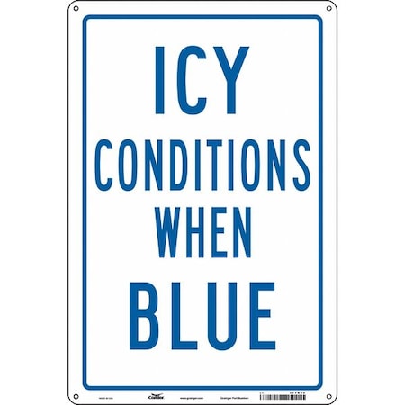 Traffic Sign, 18 in H, 12 in W, Aluminum, Vertical Rectangle, English, 477N66