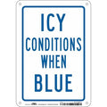 Traffic Sign, 10 in H, 7 in W, Polyethylene, Horizontal Rectangle, English, 477N67