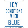 Traffic Sign, 14 in H, 10 in W, Polyethylene, Vertical Rectangle, English, 477N68