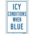 Traffic Sign, 18 in H, 12 in W, Polyethylene, Vertical Rectangle, English, 477N69