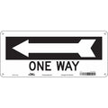 Traffic Sign, 6 1/2 in H, 14 in W, Aluminum, Vertical Rectangle, English, 477P07