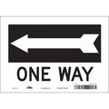 Traffic Sign, 7 in H, 10 in W, Vinyl, Vertical Rectangle, English, 477P14