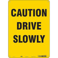 Traffic Sign, 14 in H, 10 in W, Aluminum, Vertical Rectangle, English, 477R22