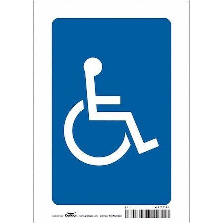 Traffic Sign, 10 in H, 7 in W, Vinyl, Horizontal Rectangle, English, 477T81