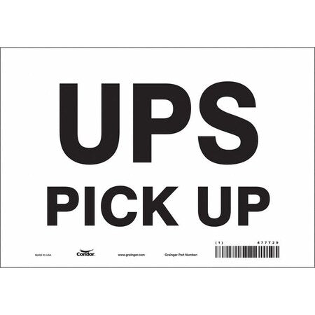 Traffic Sign, 7 in H, 10 in W, Vinyl, Vertical Rectangle, English, 477T29