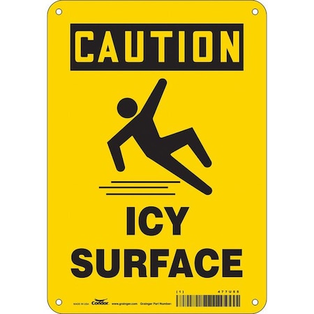 Traffic Sign, 10 in H, 7 in W, Vinyl, Horizontal Rectangle, English, 477U55