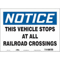 Traffic Sign, 10 in H, 14 in W, Vinyl, Horizontal Rectangle, English, 477V21