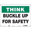 Traffic Sign, 10 in H, 14 in W, Aluminum, Horizontal Rectangle, English, 477V23
