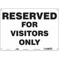 Traffic Sign, 14"W, 10" H, 0.055" Thickness, 477W45