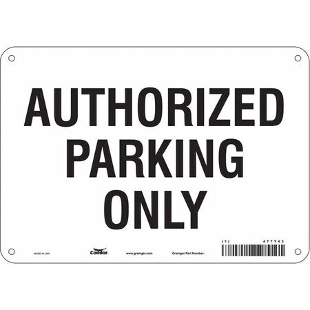 Traffic Sign, 10" W, 7" H, 0.032" Thickness, 477Y43