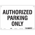 Traffic Sign, 10" W, 7" H, 0.055" Thickness, 477Y45