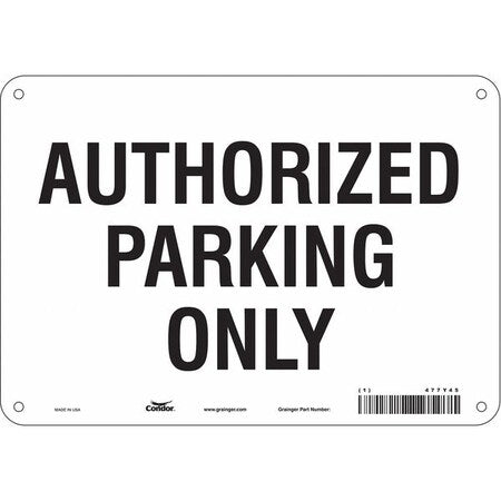 Traffic Sign, 10" W, 7" H, 0.055" Thickness, 477Y45
