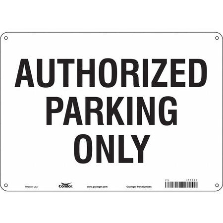 Traffic Sign, 14"W, 10" H, 0.055" Thickness, 477Y46