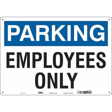 Traffic Sign, 20"W, 14" H, 0.055" Thickness, 477Z74