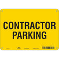 Traffic Sign, 10" W, 7" H, 0.032" Thickness, 477Z05
