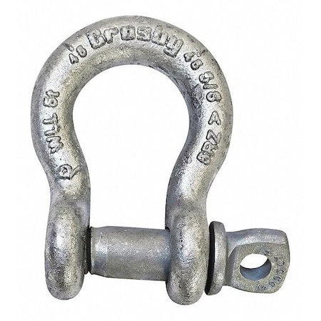 Shackle,5/8 in.,10,000 lb.,Screw Pin