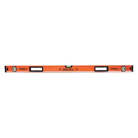Box Level, Aluminum, 48 in. L, Silver