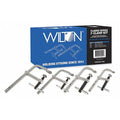 4", 8", 8", 12" F-Clamp Kit with Drop Forged Steel Handle