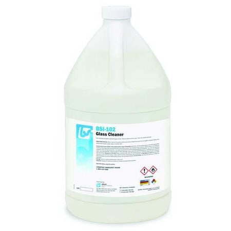 Glass Cleaner, Bottle, 1 gal, Mild, 4 PK