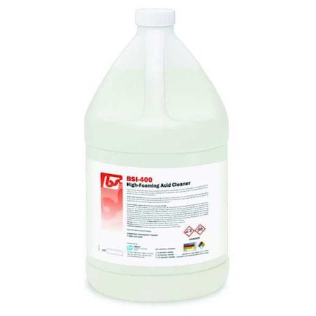 Acidic Cleaner, Jug, 1 gal, Solvent, 4 PK