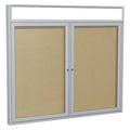 Message Center 36"H x 48"W, Caramel