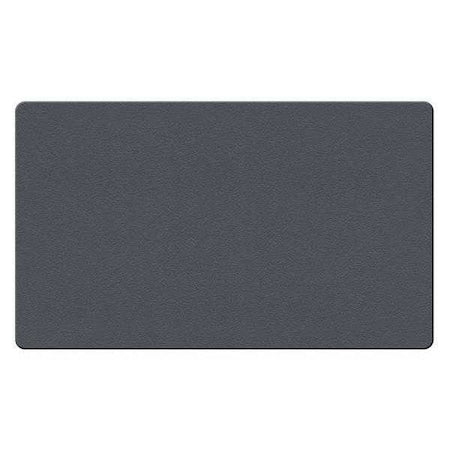 Fabric Bulletin Board 46-1/2"W, Gray