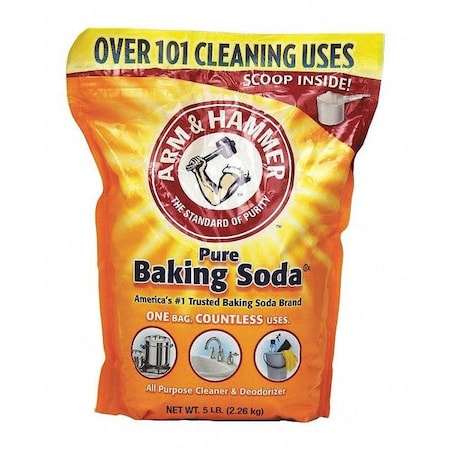 Sodium BiCarbonate Resealable Bag, PK4