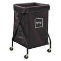 X-Frame Cart, 6.7 cu. ft., Black, Vinyl