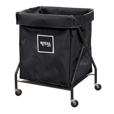 X-Frame Cart,8.9 cu. ft.,Black,Vinyl