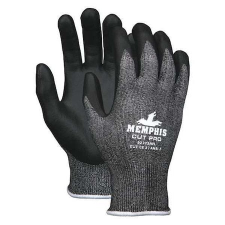 Cut Resistant Coated Gloves, Cut Level A2 , Dipped , Foam Nitrile , Smooth , 2XL 1 PR